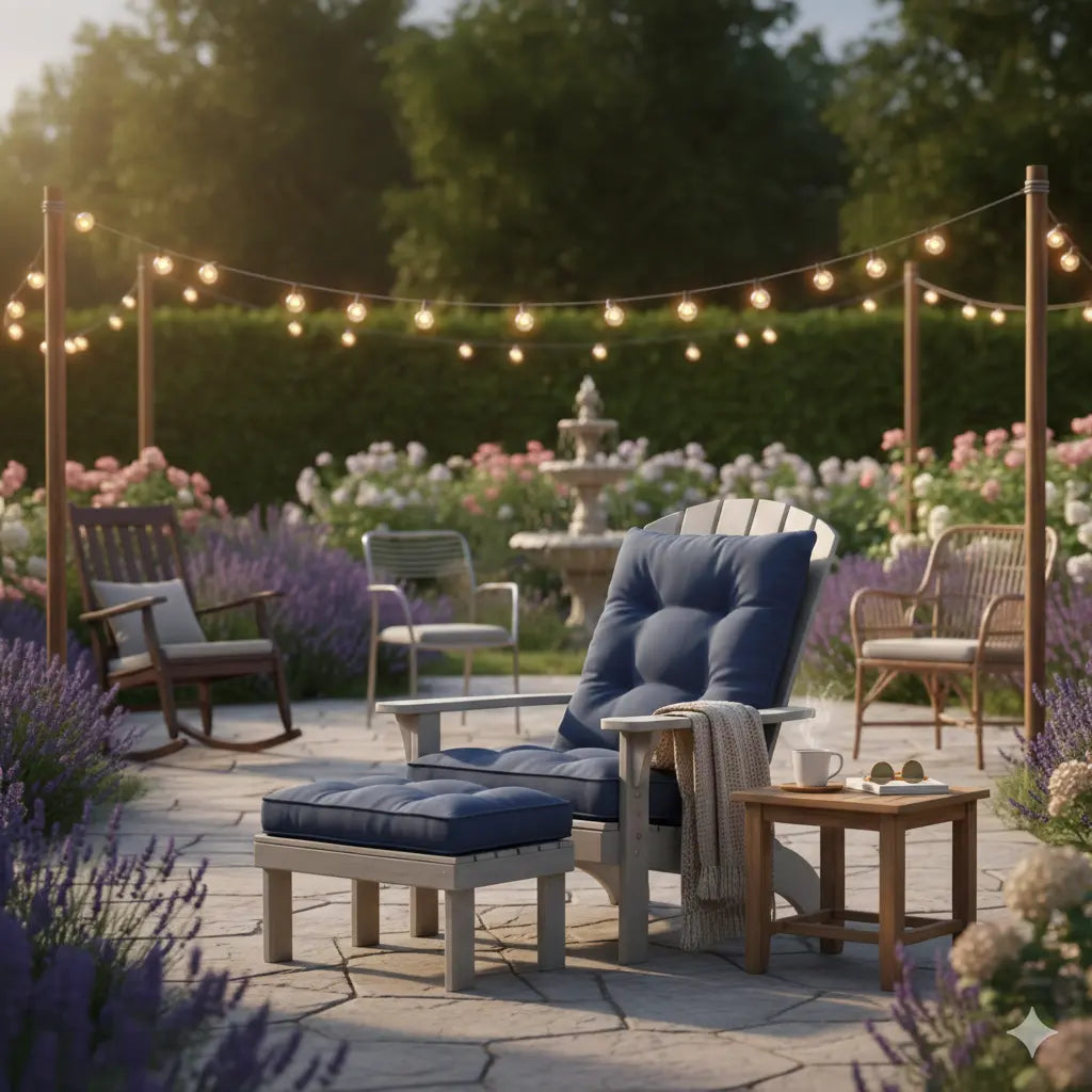 Le fauteuil adirondack 100% confort pour vos terrasses et balcons