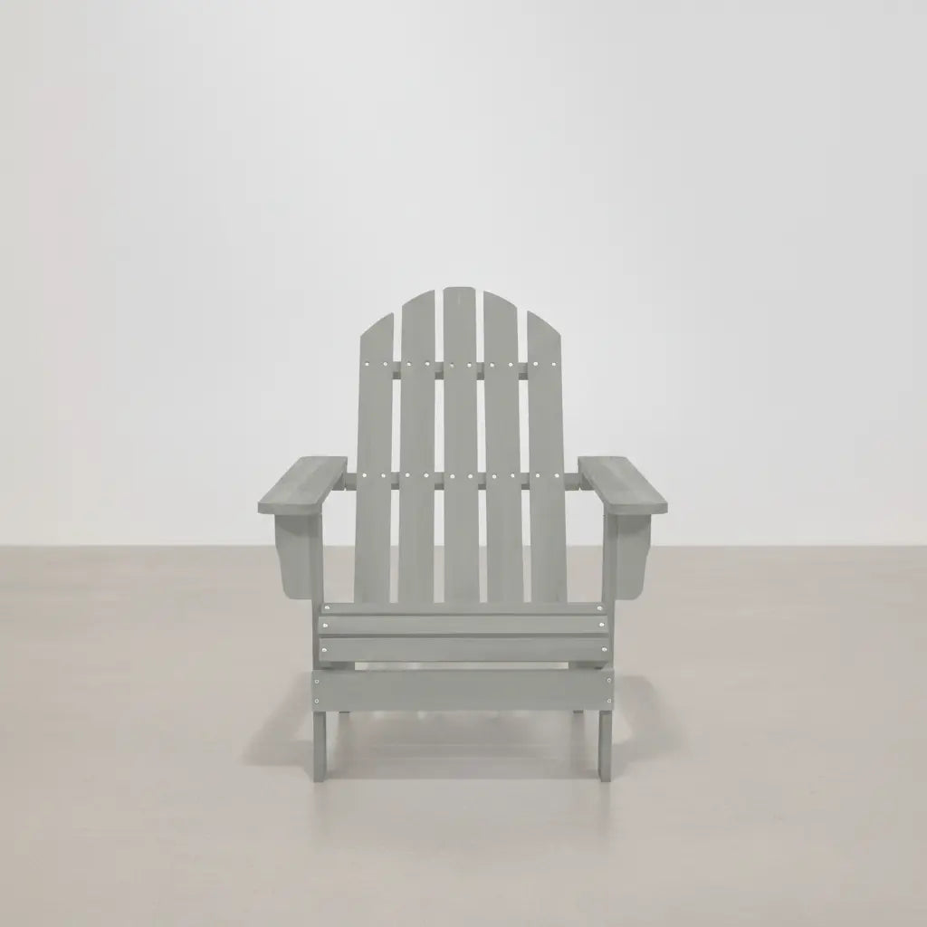 Chaise de jardin Adirondack + table basse en bois de sapin Gris - Club Adirondack photo 5