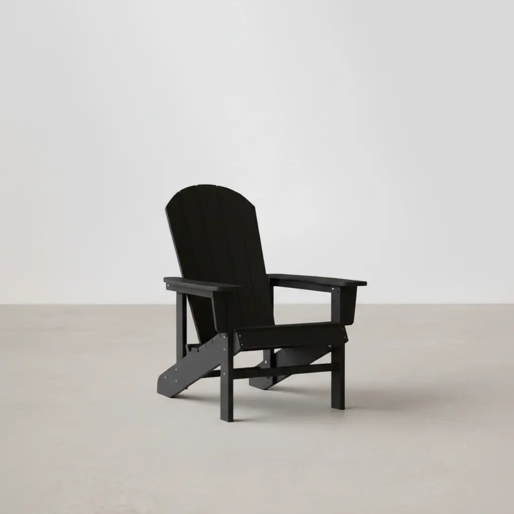 Chaise de jardin Adirondack en Résine Noir | Club Adirondack | photo 1