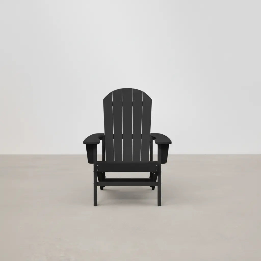 Chaise de jardin Adirondack en Résine Noir | Club Adirondack | photo 4