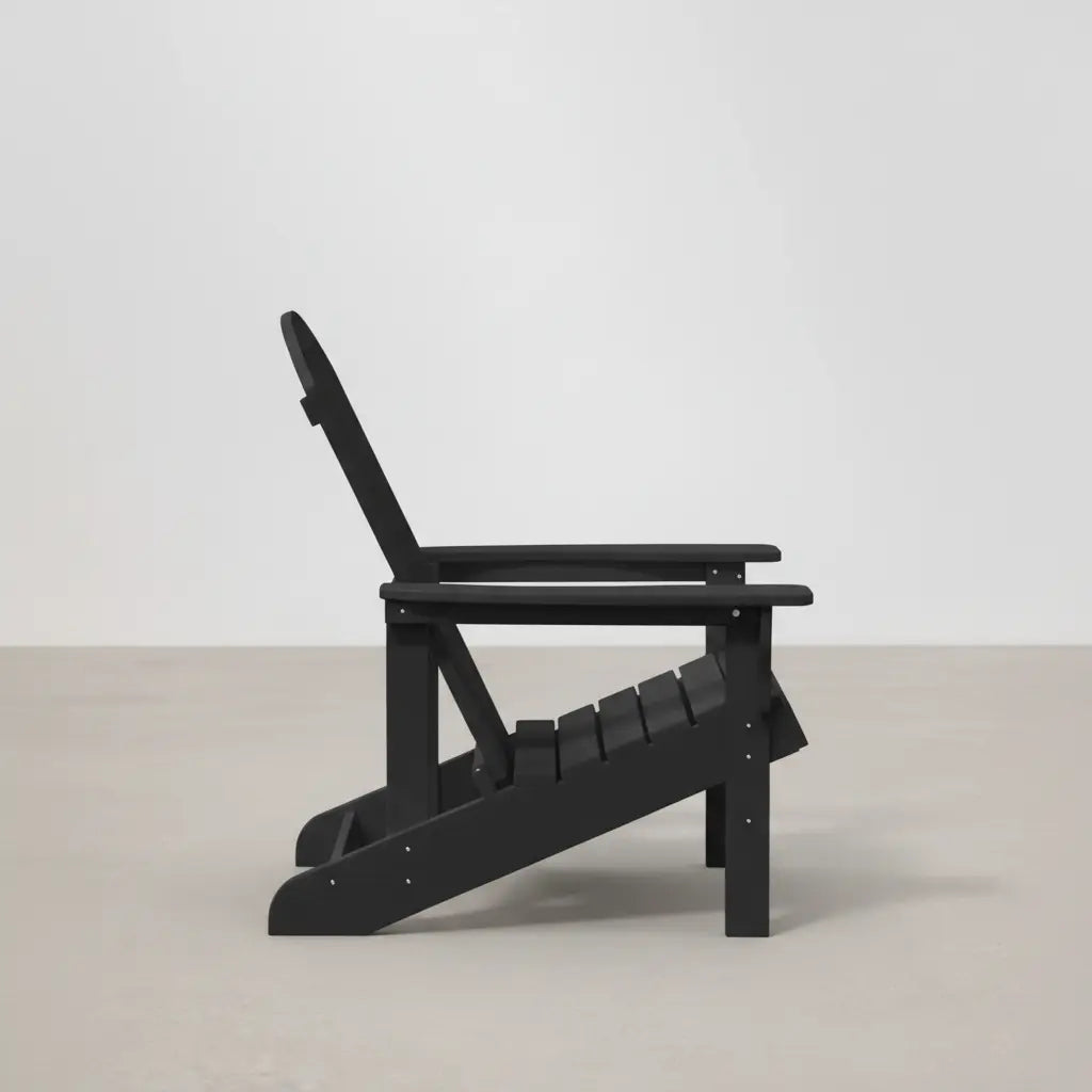 Chaise de jardin Adirondack en Résine Noir | Club Adirondack | photo 5
