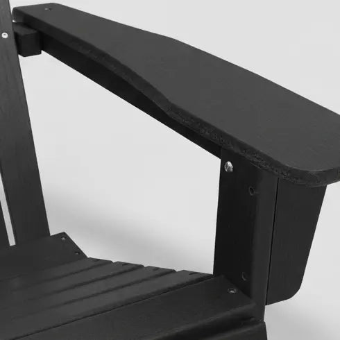 Chaise de jardin Adirondack en Résine Noir | Club Adirondack | photo 6