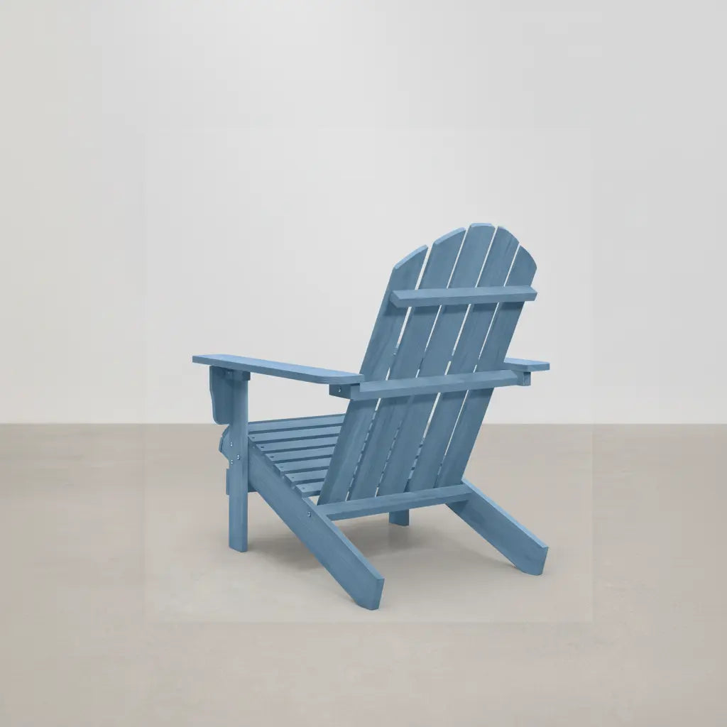 Chaise de jardin Adirondack en bois de sapin Bleu - Club Adirondack photo 3