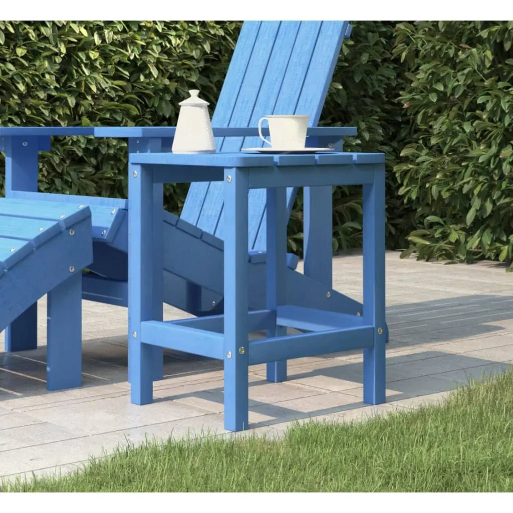 Table basse de jardin pour Adirondack en résine Bleu - Club Adirondack photo 6