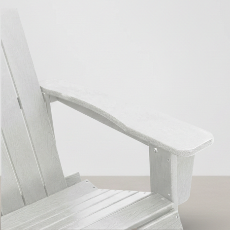 Chaise de jardin Adirondack à bascule en Résine blanc - Club Adirondack photo 5