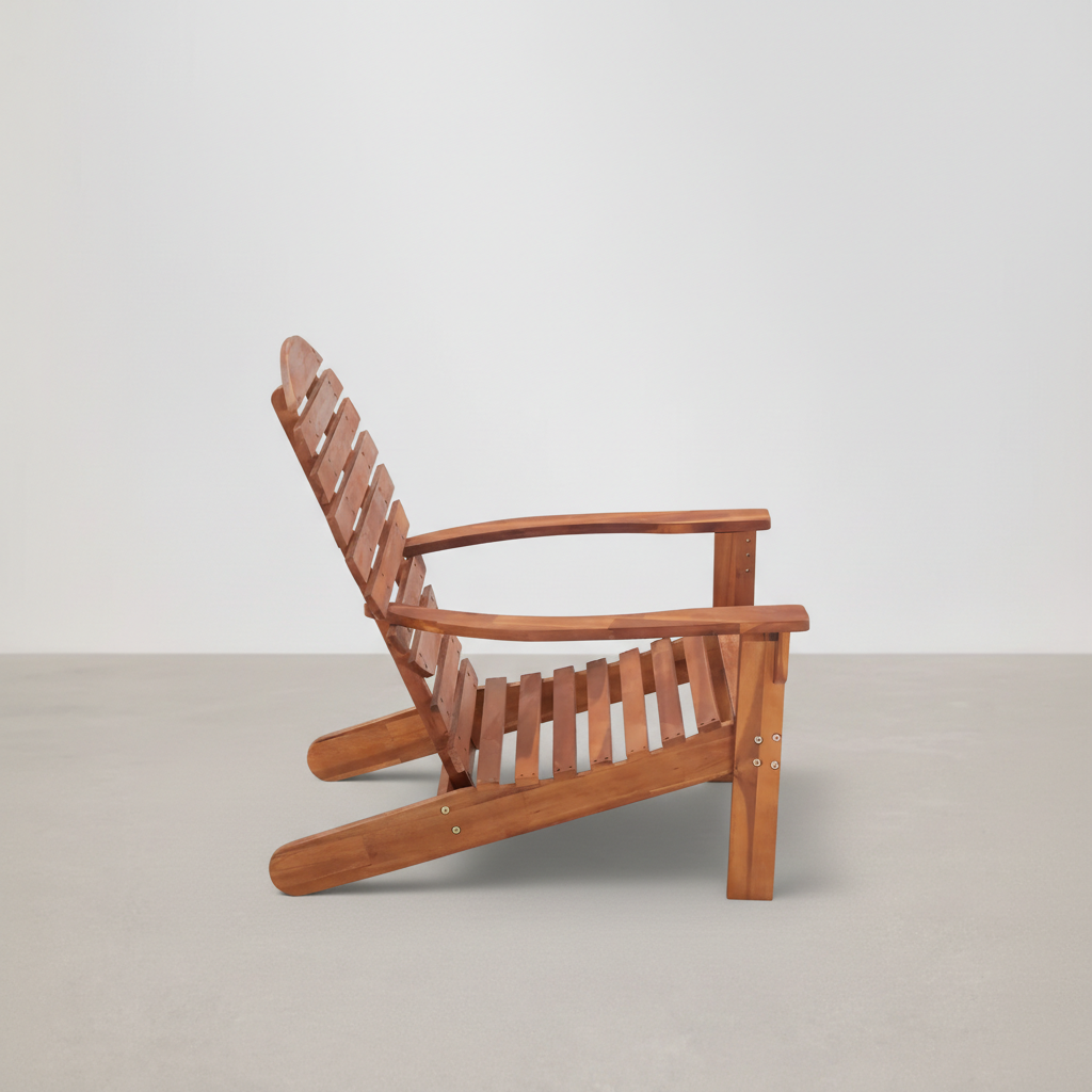 Chaise de jardin style Adirondack en bois d'acacia massif - Club Adirondack photo 2