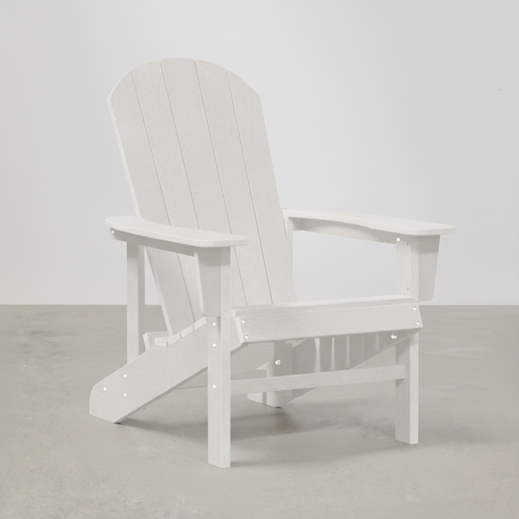 Chaise de jardin Adirondack en Résine blanc - Club Adirondack photo 1
