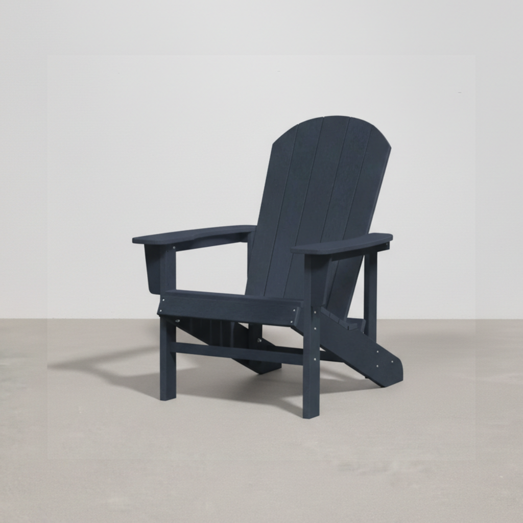Chaise de jardin Adirondack en Résine bleu marine - Club Adirondack photo 1