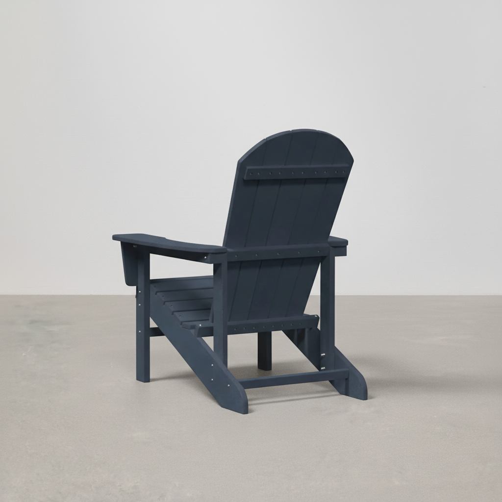 Chaise de jardin Adirondack en Résine bleu marine - Club Adirondack photo 2