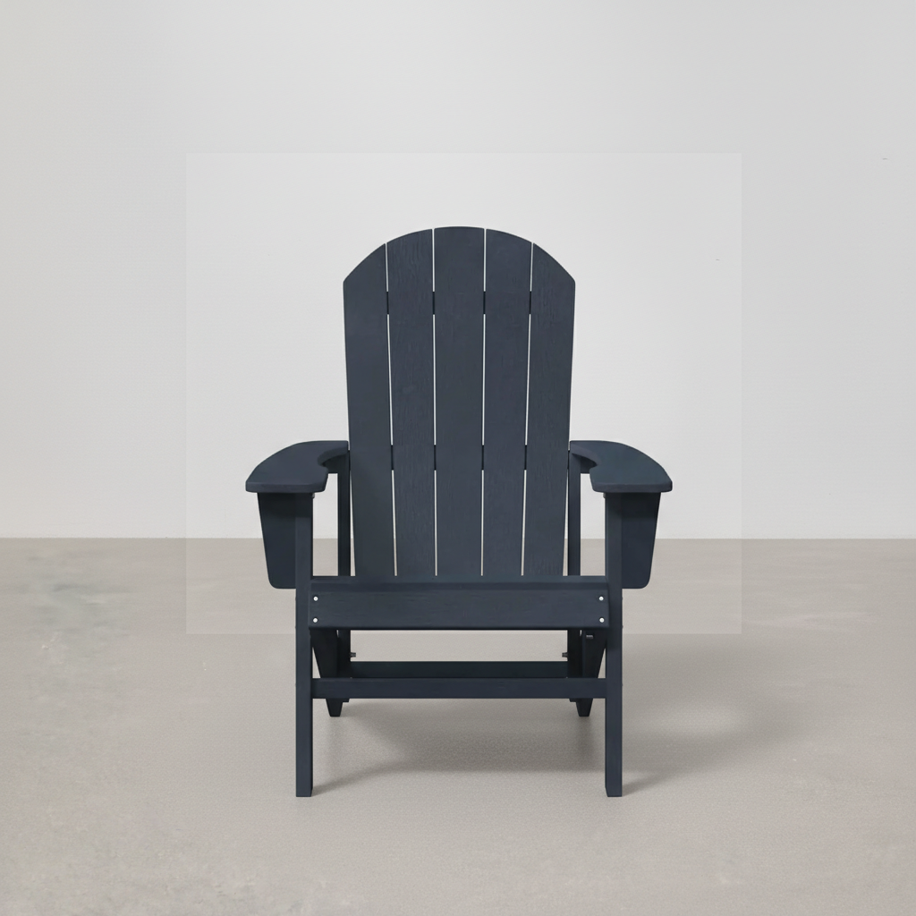 Chaise de jardin Adirondack en Résine bleu marine - Club Adirondack photo 5