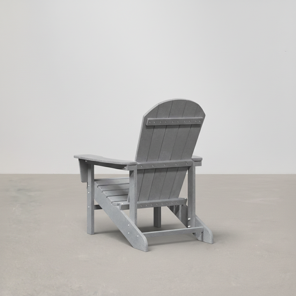 Chaise de jardin Adirondack en Résine gris clair - Club Adirondack photo 3