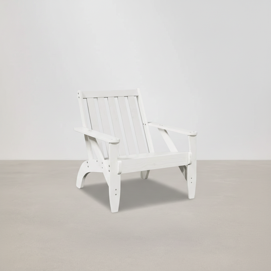 Chaise de jardin style Adirondack en bois de pin blanc - Club Adirondack photo 6