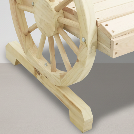 Packs 2 chaises style Adirondack en bois de sapin beige - Club Adirondack photo 6